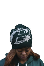 Load image into Gallery viewer, Green Skully Beanie
